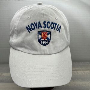 Nova Scotia Souvenir ball cap One Size Cotton White NWOT